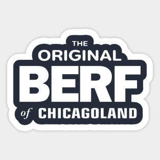 The Original Berf Collectors Item Sticker